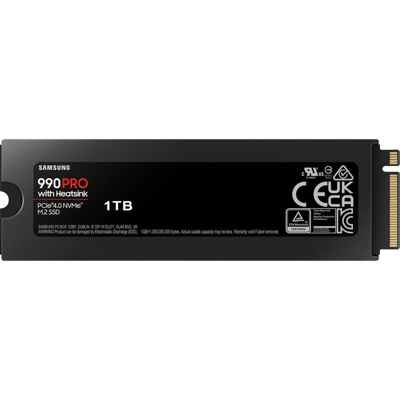 Afbeelding laden in galerijviewer, Samsung 990 pro heatsink 1 tb ssd (pcie 4.0 x4, nvme 2, m.2 2280, rgb leds)