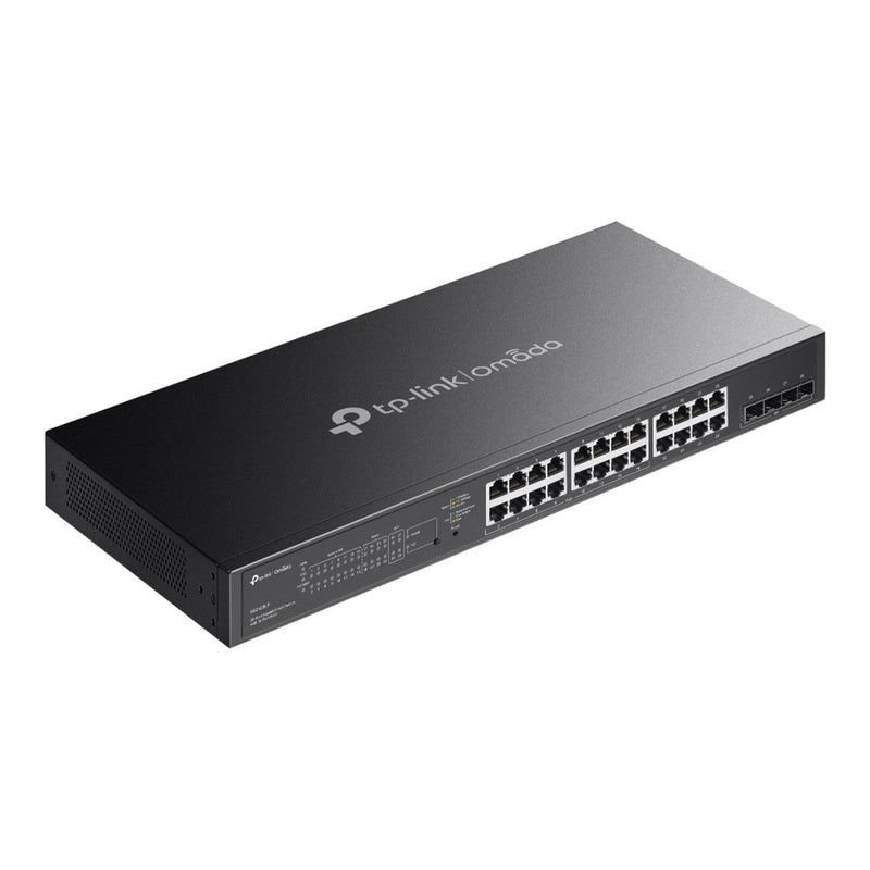 Afbeelding laden in galerijviewer, Tp-link omada sg2428lp 28-poorts gigabit smart switch (zwart, 16x poe+)