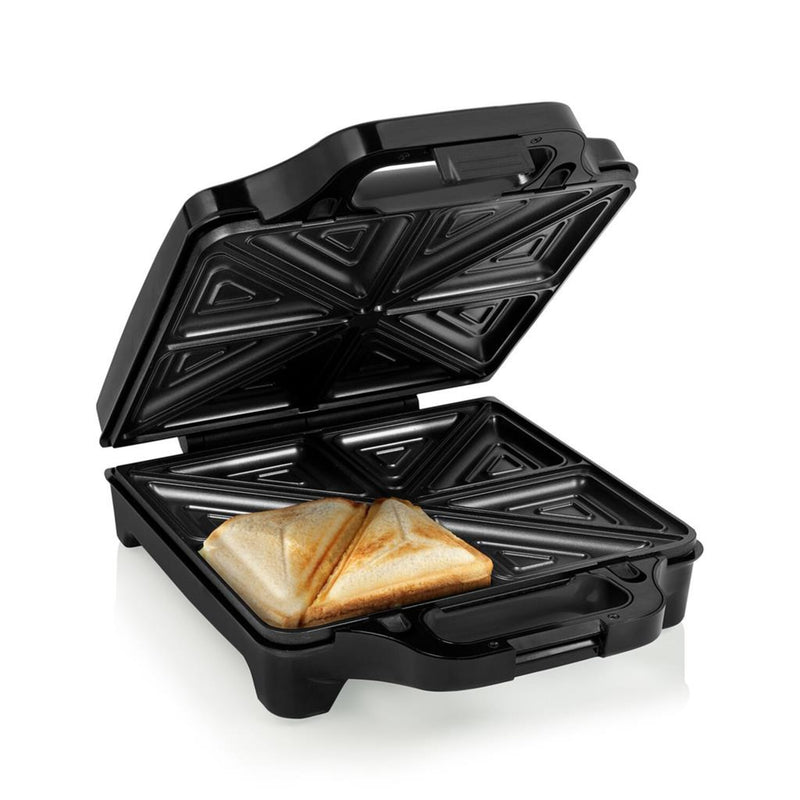 Afbeelding laden in galerijviewer, Princess sandwich maker supreme xxl sandwichmaker (zwart roestvrij staal, rvs | anti-aanbaklaag | 1600 w)