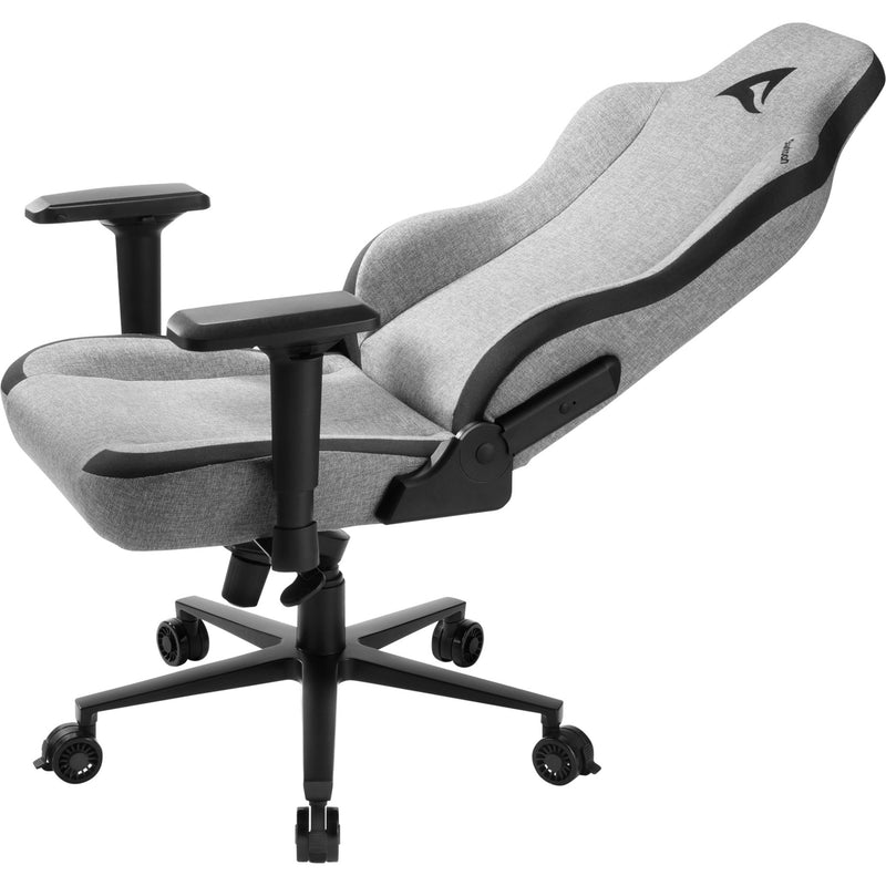 Afbeelding laden in galerijviewer, Sharkoon skiller sgs40 fabric gamestoel (grijs zwart)