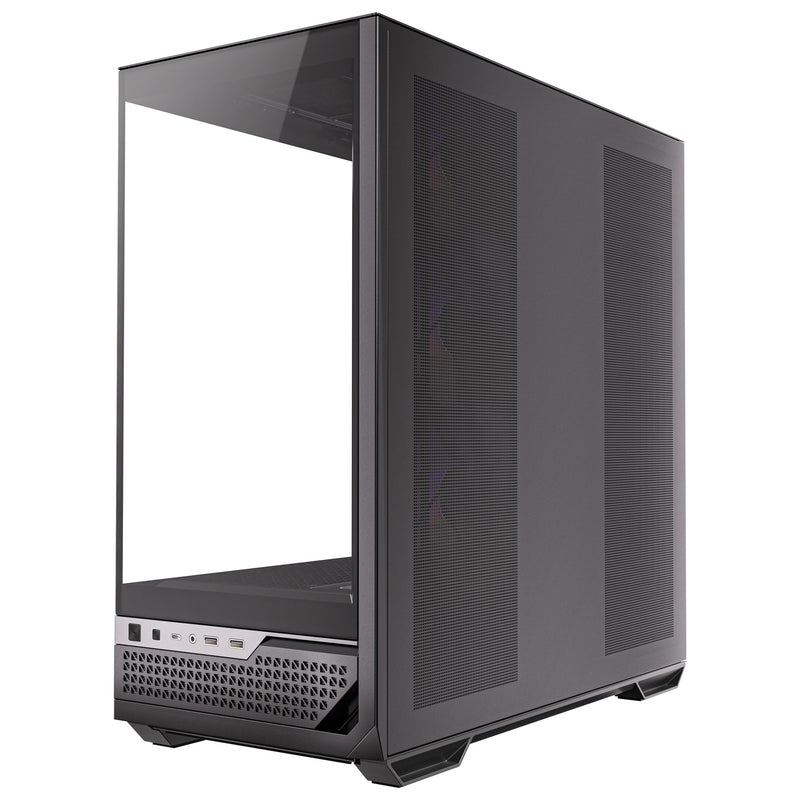 Afbeelding laden in galerijviewer, Antec c7 argb midi tower behuizing (zwart | 2x usb-a | 1x usb-c | tempered glass)