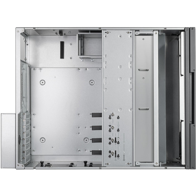 Afbeelding laden in galerijviewer, Silverstone rm52 server behuizing (zwart | 2x usb-a | 1x usb-c)