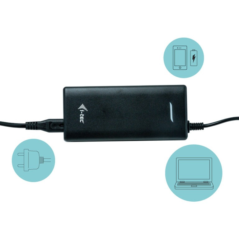 Afbeelding laden in galerijviewer, I-tec usb-c hdmi dp docking station with power delivery 100 w (zwart)