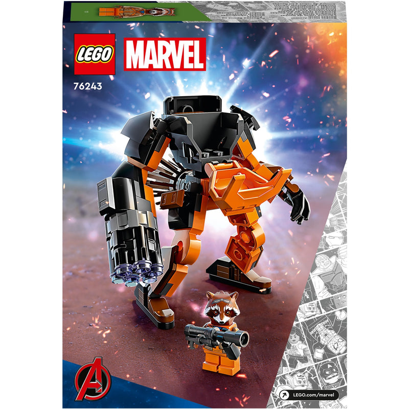 Afbeelding laden in galerijviewer, Lego marvel - rocket mechapantser constructiespeelgoed (76243)