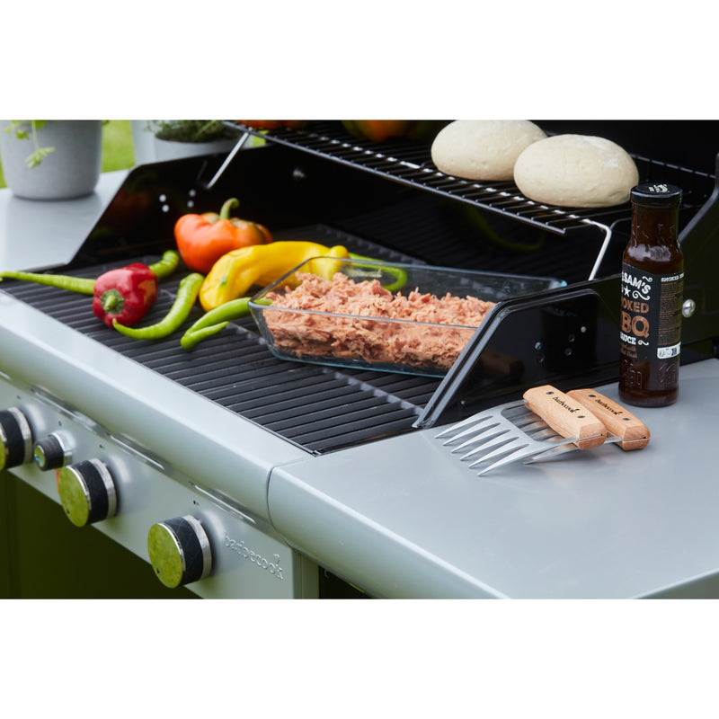 Afbeelding laden in galerijviewer, Barbecook set van 2 meat claws grillbestek (fsc)