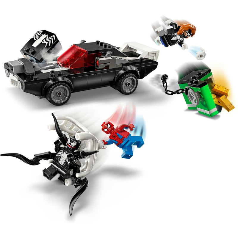 Afbeelding laden in galerijviewer, Lego super heroes 76309 spider-man vs. venoms klassieke auto
