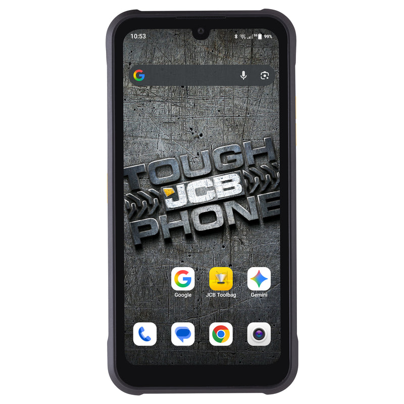 Afbeelding laden in galerijviewer, Jcb toughphone e50 smartphone (zwart | 128 gb | android 16 | dual-sim)