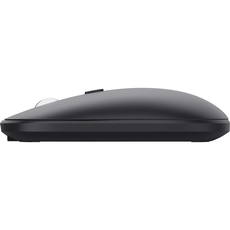 Afbeelding laden in galerijviewer, Trust lyra multi-device wireless keyboard mouse desktopset (zwart, us lay-out (qwerty), scissor switches, 65%, 800 - 1.600 dpi, 2,4 ghz usb, bluetooth)