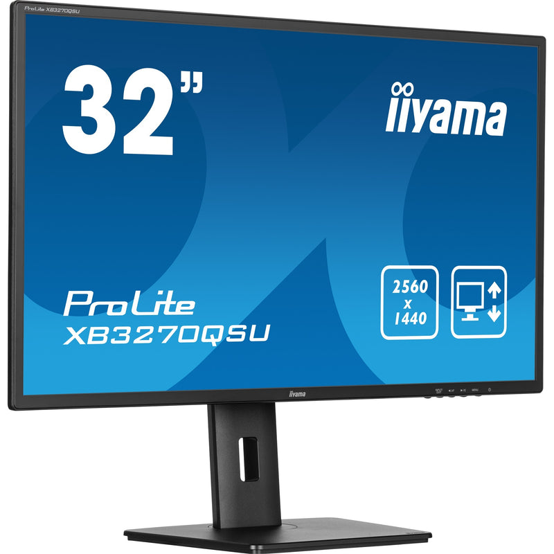 Afbeelding laden in galerijviewer, Iiyama prolite xb3270qsu-b1 31.5 monitor (zwart, hdmi, displayport, 3x usb-a, usb-b)