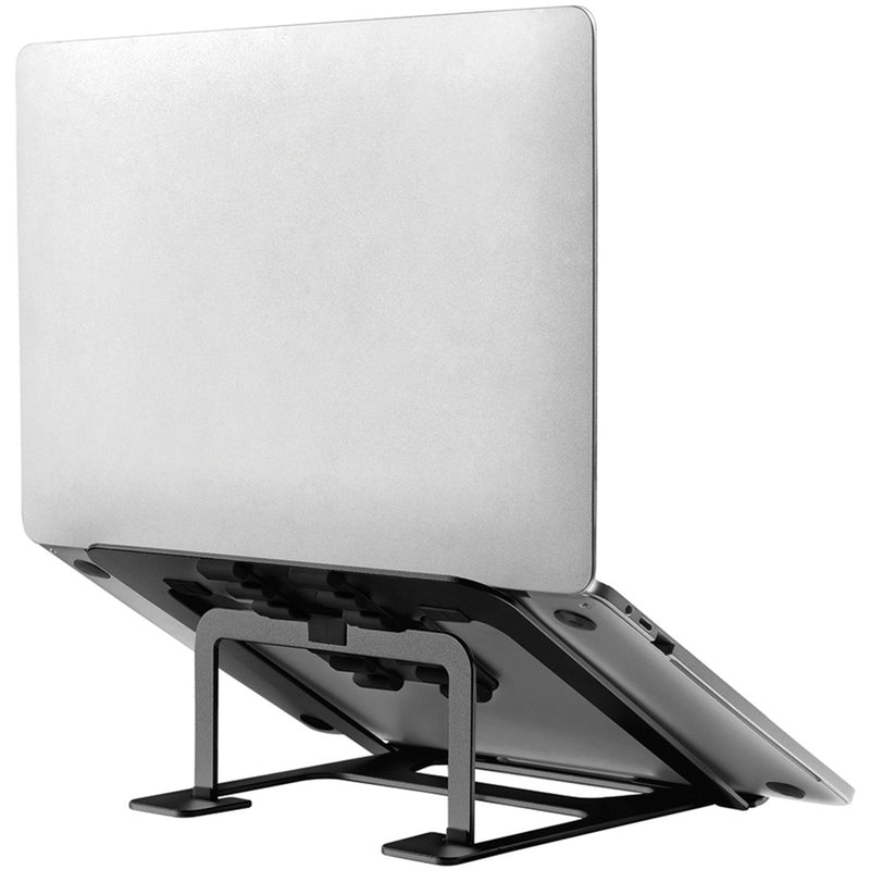 Afbeelding laden in galerijviewer, Neomounts nsls085black opvouwbare laptop standaard (zwart)