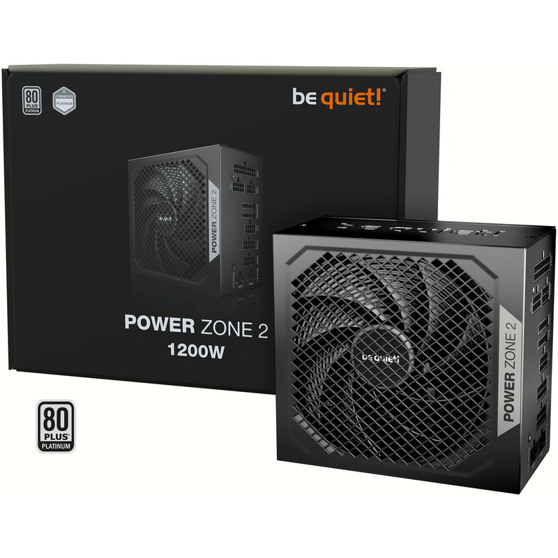 Afbeelding laden in galerijviewer, Be quiet! power zone 2 modulaire 1200 watt voeding (zwart, 1x 12v-2x6, 3x pcie)