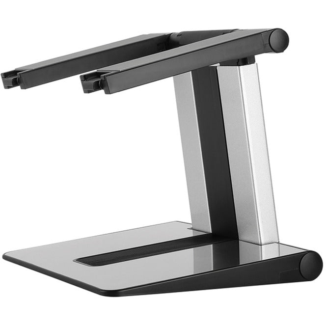 Afbeelding laden in galerijviewer, Neomounts nsls200 opvouwbare laptop standaard (zwart zilver)