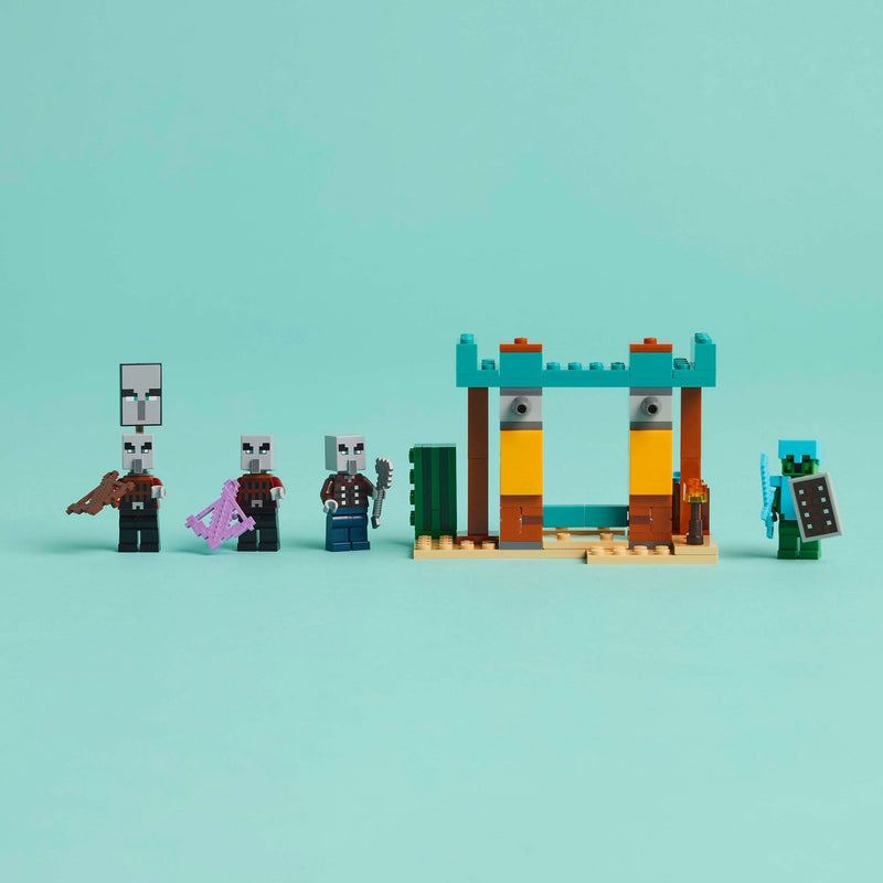 Afbeelding laden in galerijviewer, Lego minecraft 21267 de illagers in de woestijn