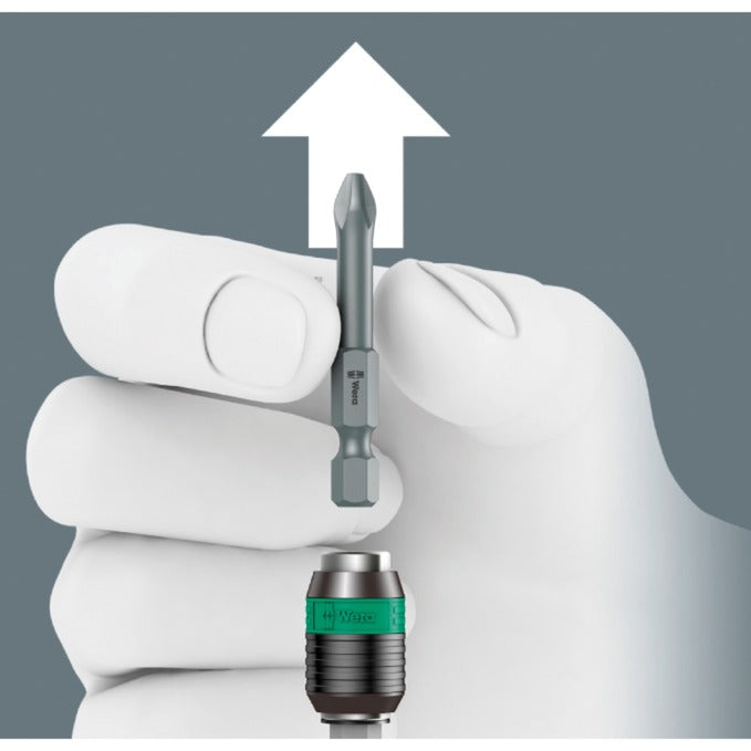 Afbeelding laden in galerijviewer, Wera bit-safe 61 universal 1, 61‑delig bitset (zwart groen)