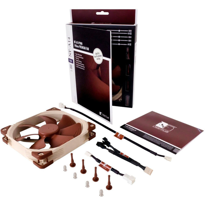 Afbeelding laden in galerijviewer, Noctua nf-a14 pwm case fan (140 x 140 x 25 mm)