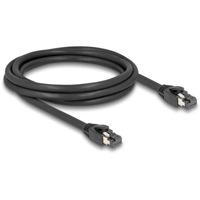 Afbeelding laden in galerijviewer, Delock cat.8.1 netwerkkabel (zwart, 2 meter, s ftp, rj-45)