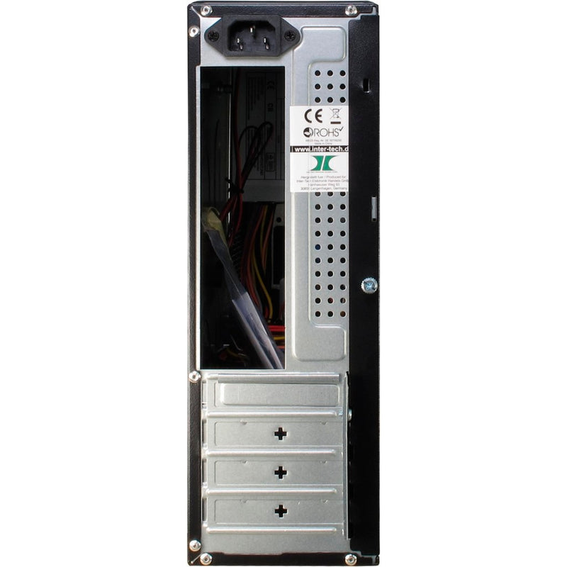 Afbeelding laden in galerijviewer, Inter-tech it-607 mini tower behuizing (zwart | 2x usb-a)