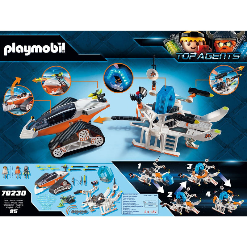 Afbeelding laden in galerijviewer, Playmobil top agents - spy team commandoslee constructiespeelgoed (70230)