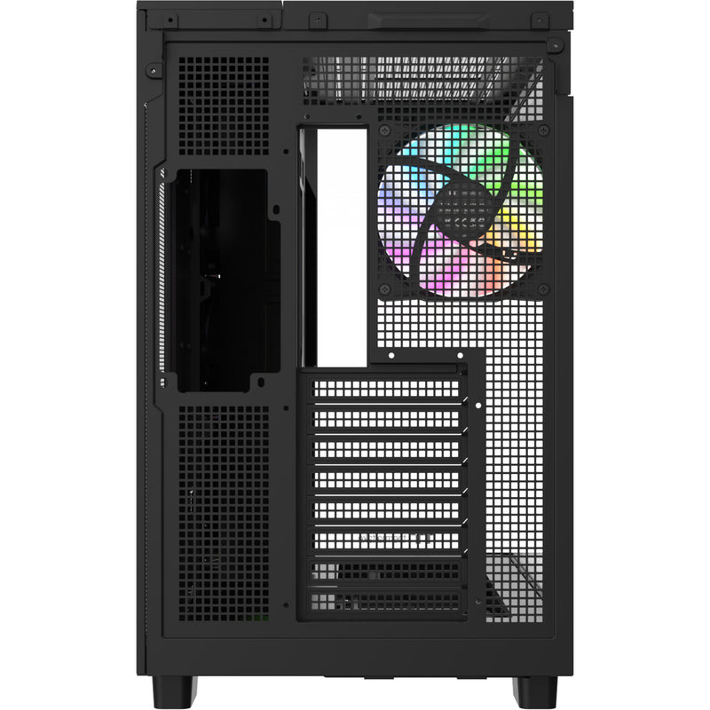 Afbeelding laden in galerijviewer, Thermaltake view 380 xl ws argb midi tower behuizing (zwart houtkleur | 2x usb-a | 1x usb-c | rgb | tempered glass)