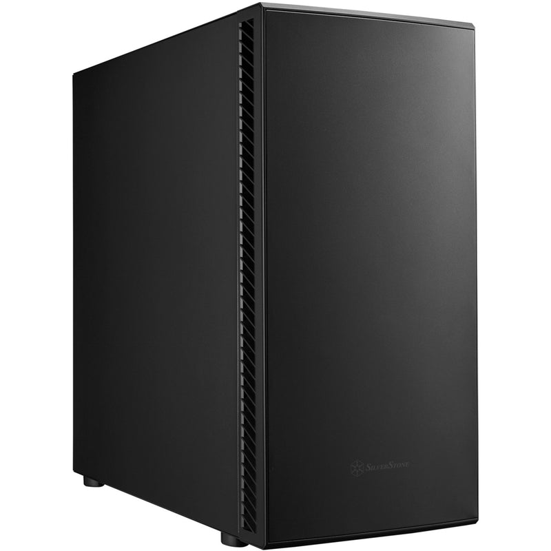 Afbeelding laden in galerijviewer, Silverstone seta q1 midi tower behuizing (zwart | 2x usb-a | 1x usb-c)