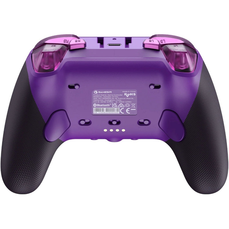 Afbeelding laden in galerijviewer, Gamesir g7 pro he tri-mode wireless controller - plum purple (paars, usb 2,4 ghz bluetooth, xbox series x|s, xbox one, pc, android)