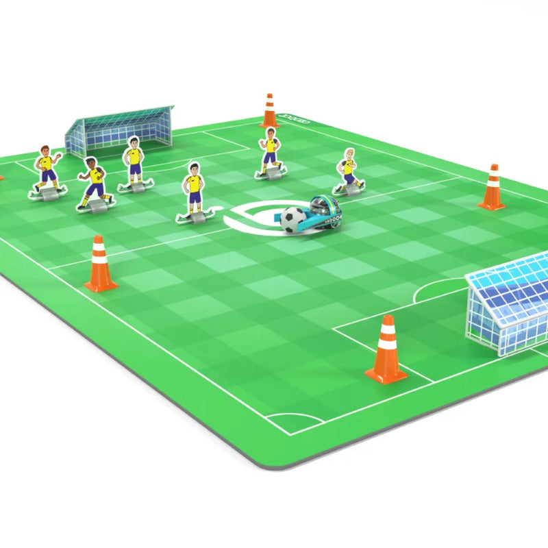 Afbeelding laden in galerijviewer, Ozobot challenge mat: voetbal robot