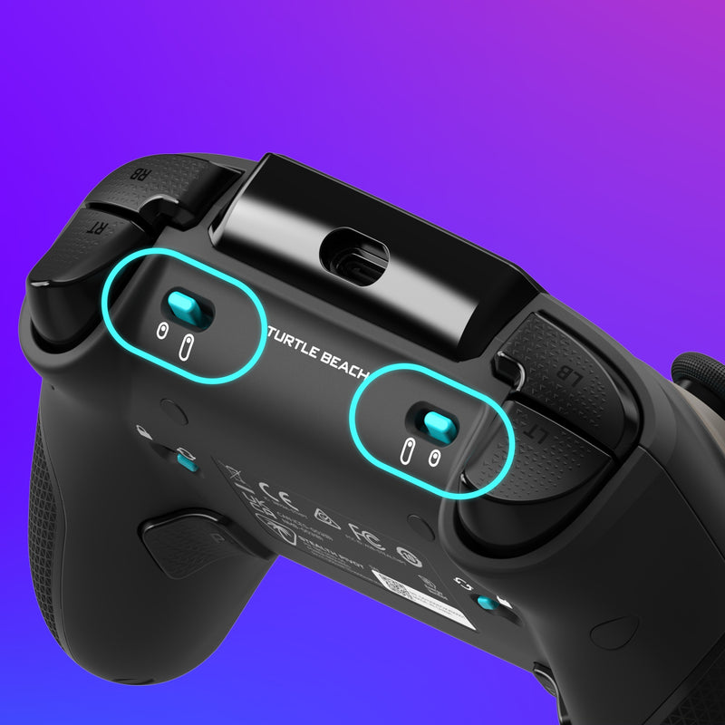 Afbeelding laden in galerijviewer, Turtle beach stealth pivot draadloze slimme controller (zwart, 2,4 ghz bluetooth usb, pc, xbox, android)