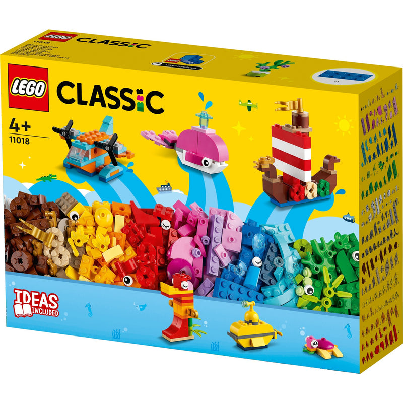 Afbeelding laden in galerijviewer, Lego classic - creatief zeeplezier constructiespeelgoed (11018)