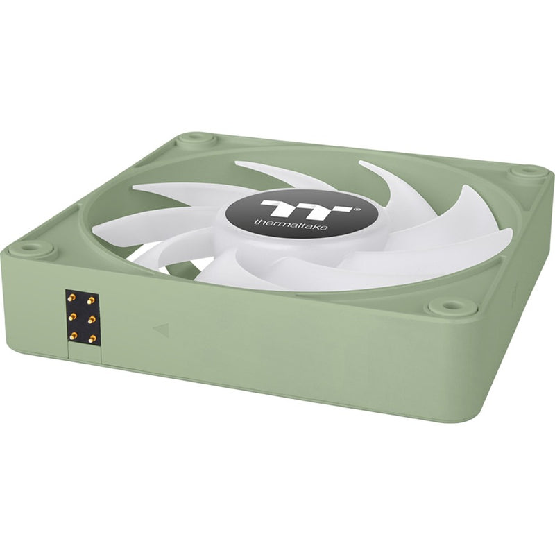 Afbeelding laden in galerijviewer, Thermaltake ct120 ex argb sync pc cooling fan matcha green (3-fan pack) case fans (lichtgroen, 3 stuks, 120 x 120 x 25 mm, pwm)