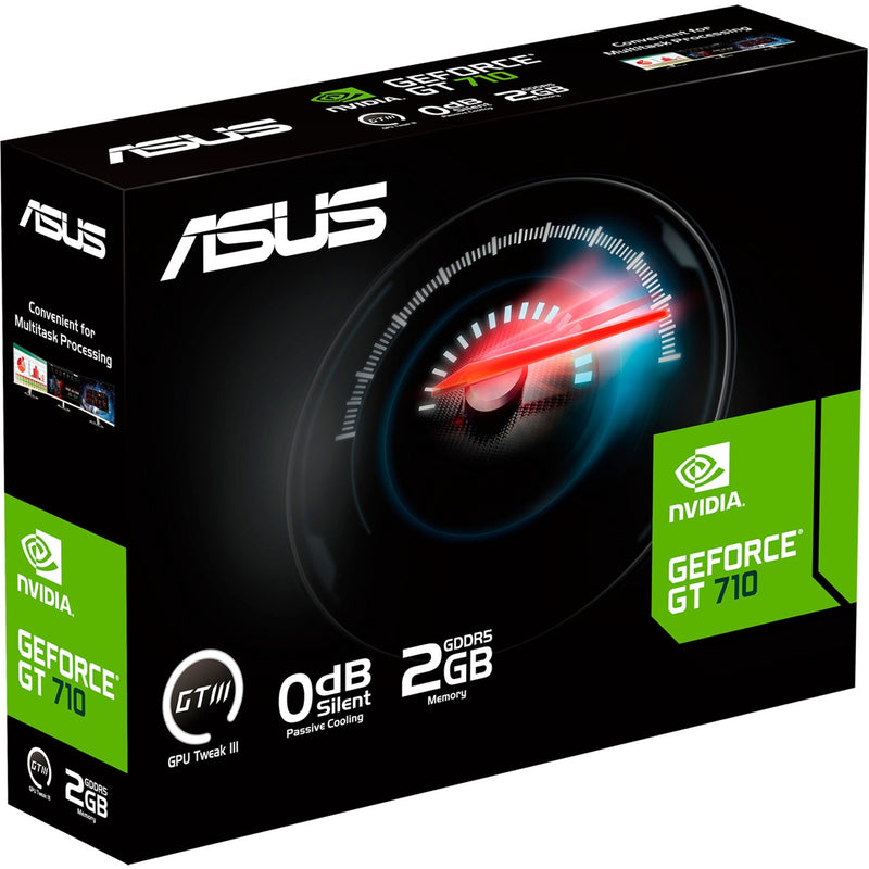 Afbeelding laden in galerijviewer, Asus geforce gt 710 2gb gddr5 evo grafische kaart (vga, dvi-d, hdmi)
