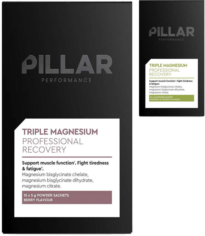Afbeelding laden in galerijviewer, Pillar performance triple magnesium travel pack 15x5g
