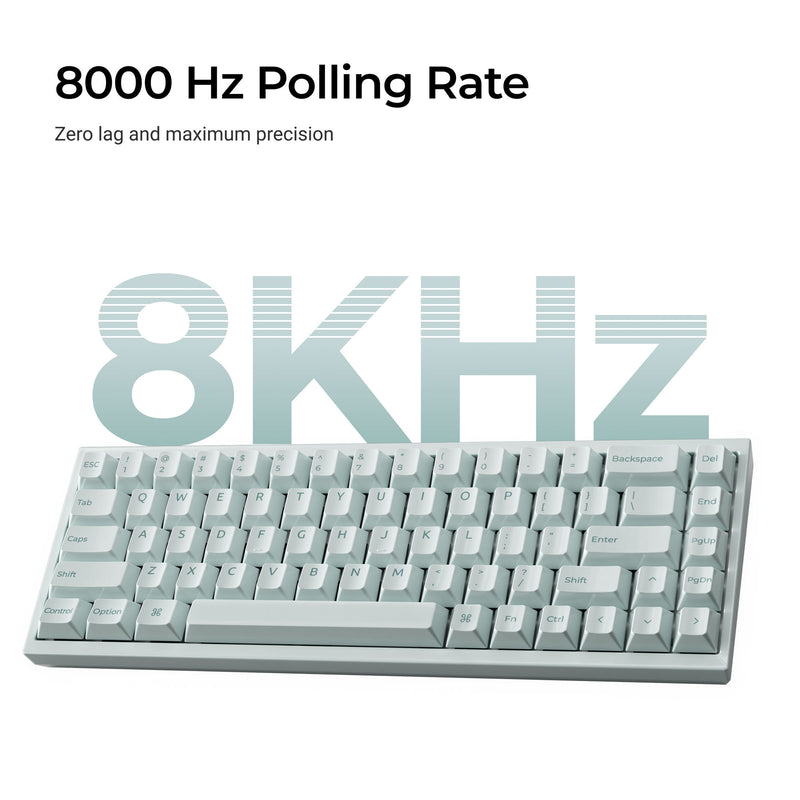 Afbeelding laden in galerijviewer, Keychron q16 he 8k magnetic switch keyboard (blauw, us lay-out (qwerty), ultra-fast lime, 65%, rgb, hot swap, 8k)