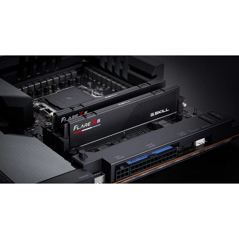 Afbeelding laden in galerijviewer, G.skill flare x5 32 gb ddr5-6400 (2x 16 gb) werkgeheugen (zwart, f5-6400j3239g16gx2-fx5, expo)