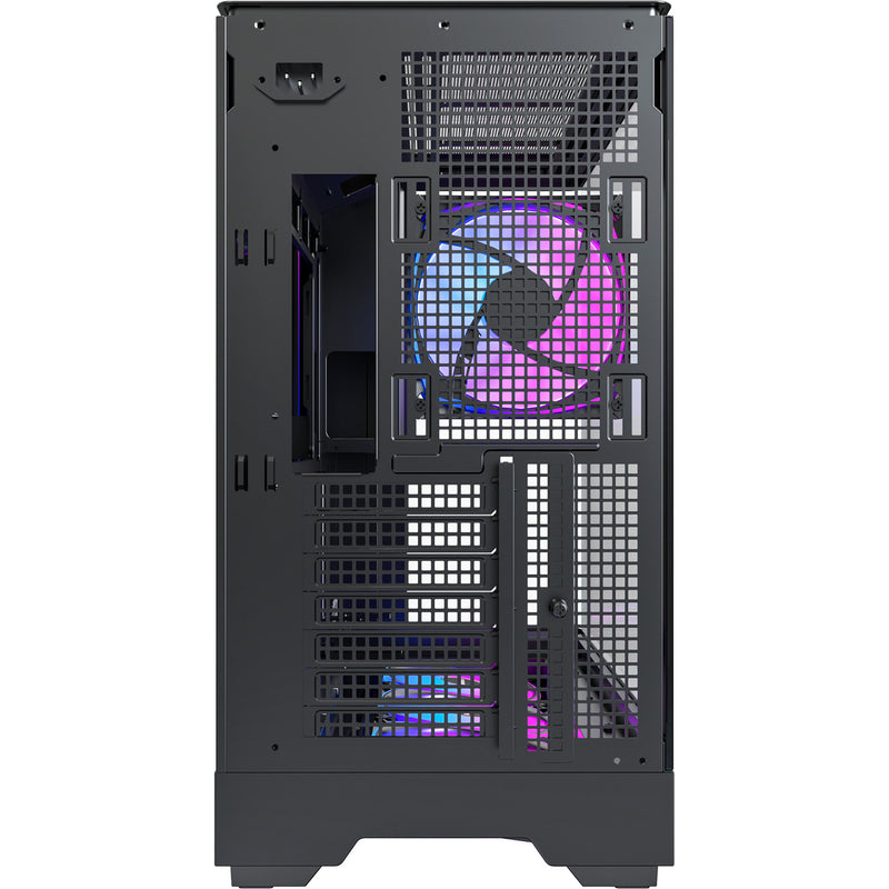 Afbeelding laden in galerijviewer, Montech king 45 pro midi tower behuizing (zwart | 2x usb-a | 1x usb-c | rgb | window)