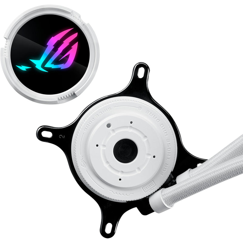 Afbeelding laden in galerijviewer, Asus rog strix lc iii 360 argb waterkoeling (wit, 4-pins pwm fan-connector)