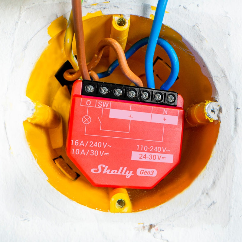Afbeelding laden in galerijviewer, Shelly controller 1pm gen3 wifi bluetooth voor smart home slimme gadgets
