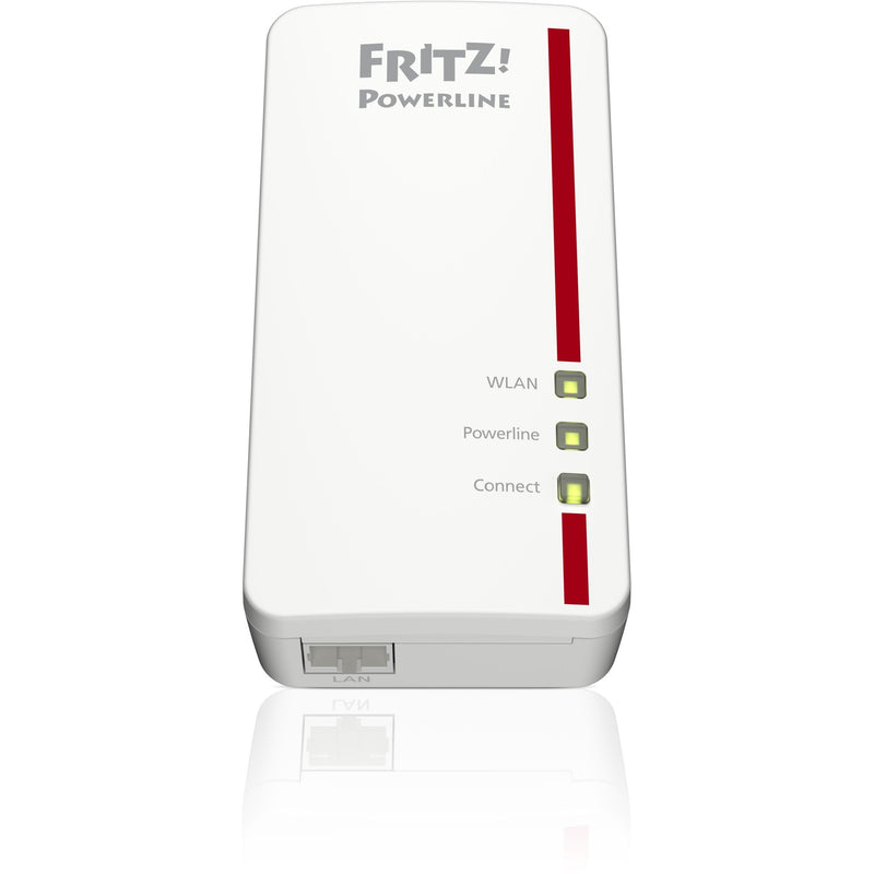 Afbeelding laden in galerijviewer, Fritz! powerline 1260e international (wit, 1 stuks, mesh wi-fi)