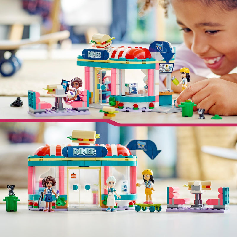 Afbeelding laden in galerijviewer, Lego friends - heartlake restaurant in de stad constructiespeelgoed (41728)