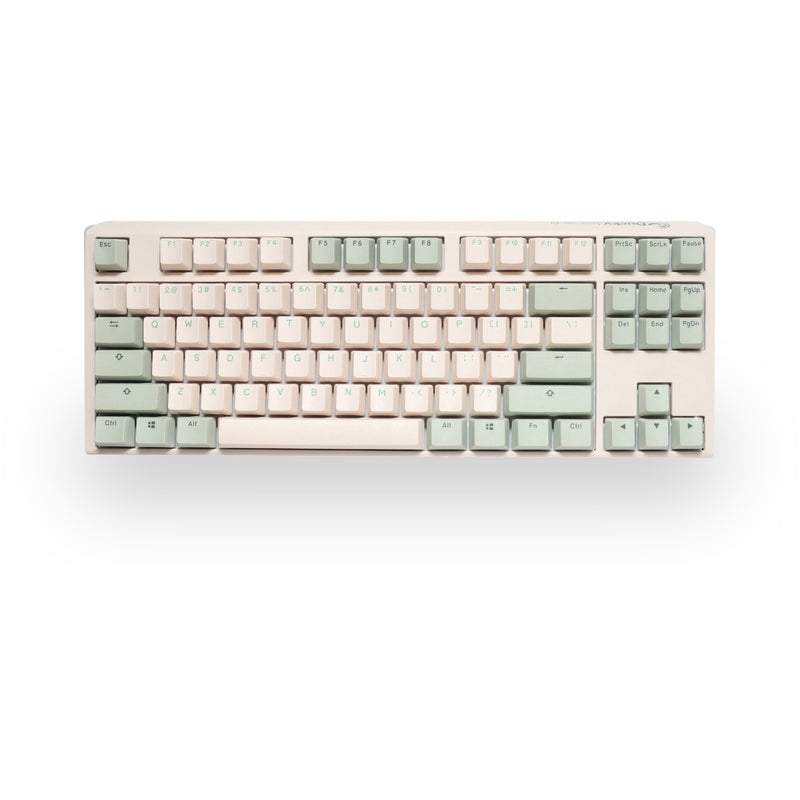 Afbeelding laden in galerijviewer, Ducky one 3 matcha tkl, toetsenbord (crème groen, us lay-out, cherry mx silent red, pbt double shot, hot swap)