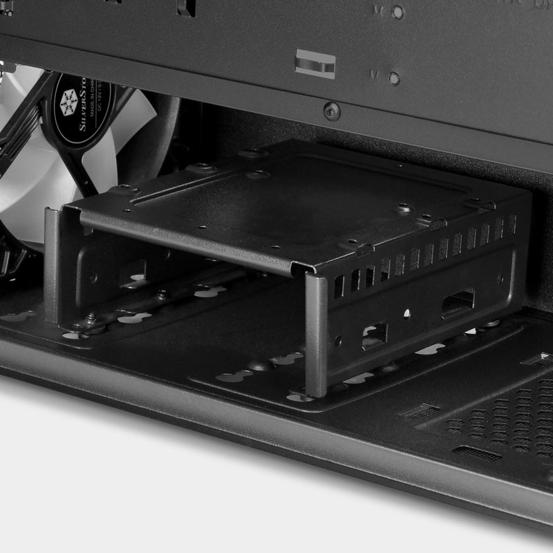 Afbeelding laden in galerijviewer, Silverstone sst-fav1mb-pro midi tower behuizing (zwart | 4x usb-a | rgb | window)