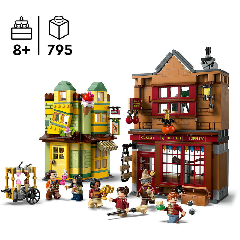 Afbeelding laden in galerijviewer, Lego harry potter zwik zwachtels zwerkbalpaleis en ijssalon set - 76452