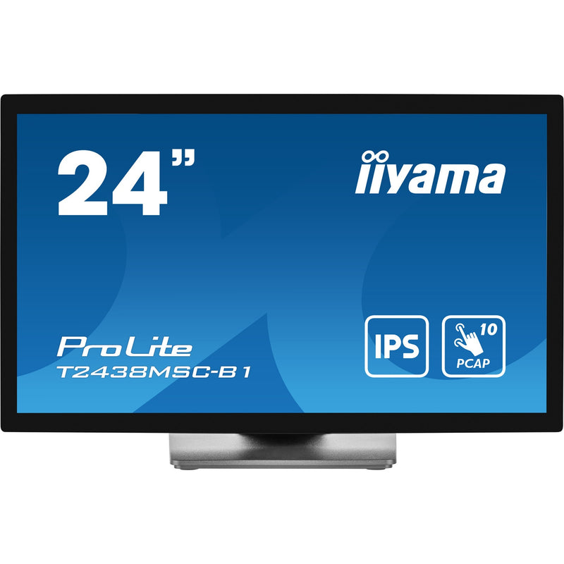 Afbeelding laden in galerijviewer, Iiyama prolite t2438msc-b1 23.8 touchscreen monitor (zwart (mat), hdmi, displayport, 2x usb-a, usb-b)
