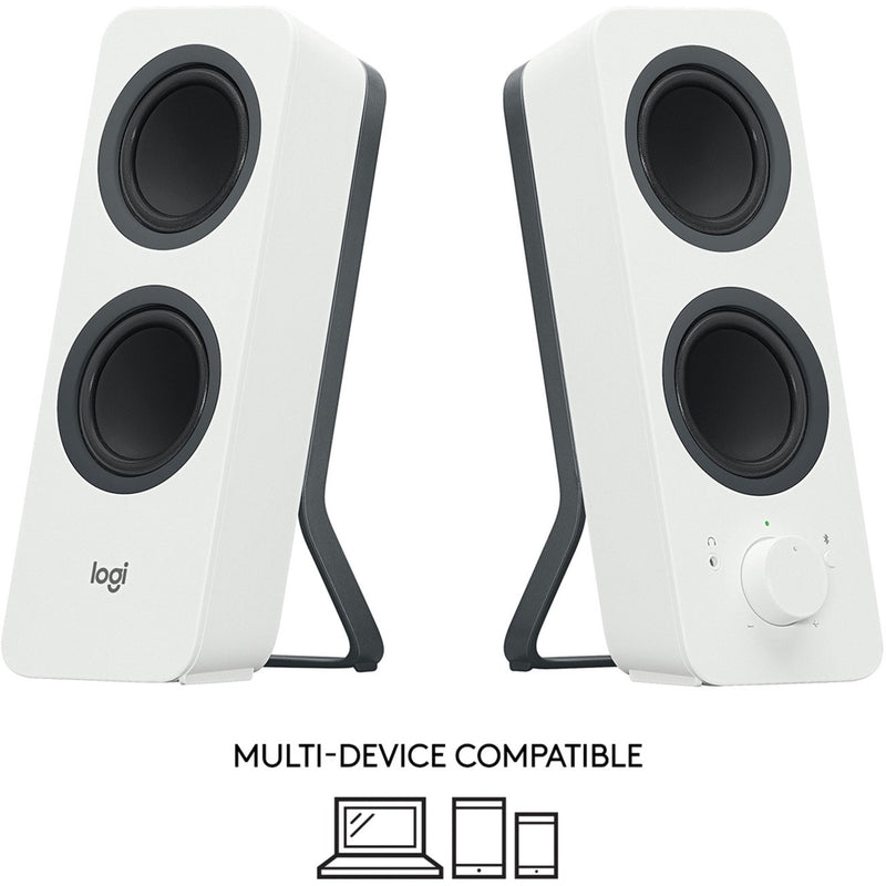 Afbeelding laden in galerijviewer, Logitech z207 pc-luidspreker (wit)