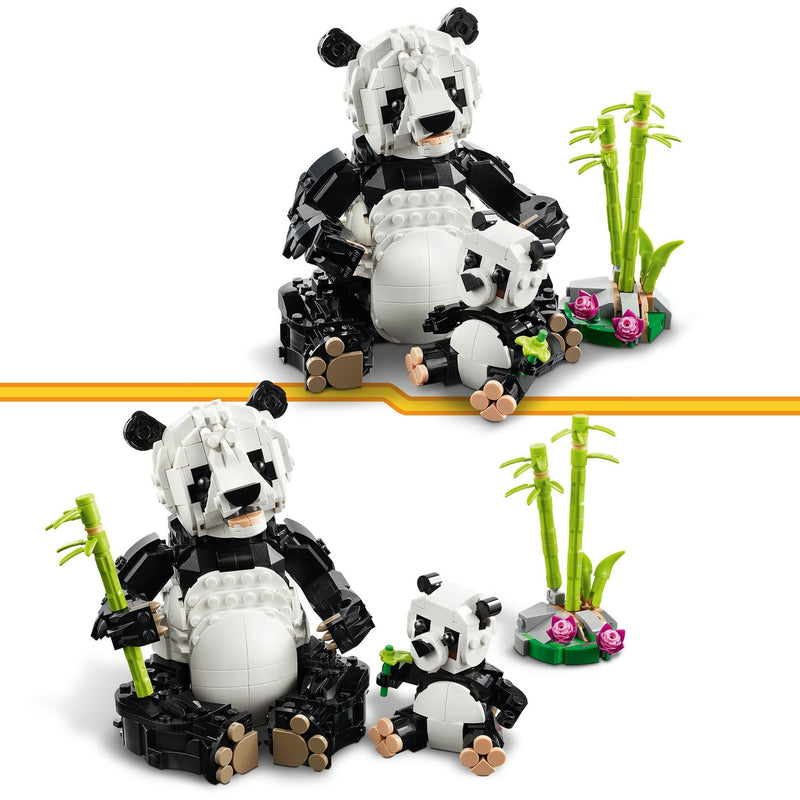 Afbeelding laden in galerijviewer, Lego creator 3in1 wilde dieren: pandafamilie - 31165