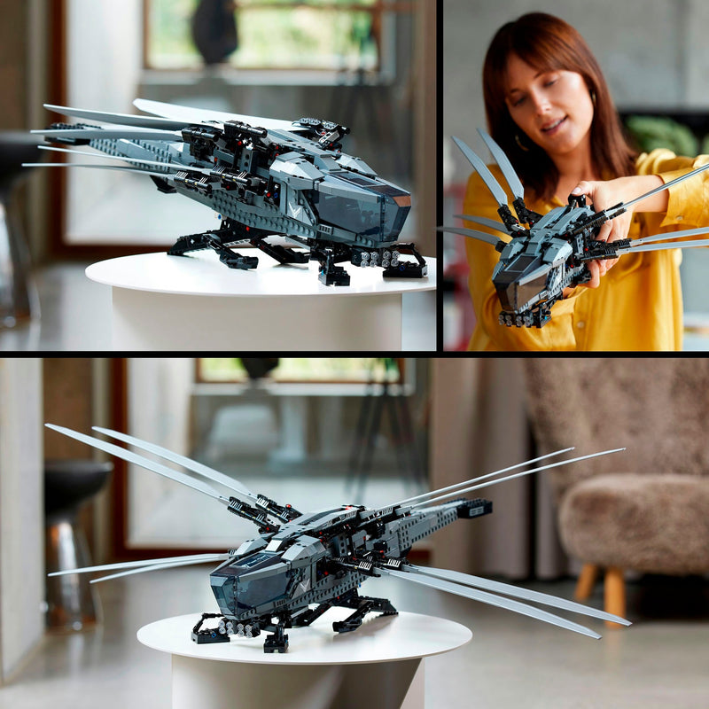 Afbeelding laden in galerijviewer, Lego icons - dune atreides royal ornithopter constructiespeelgoed (10327)