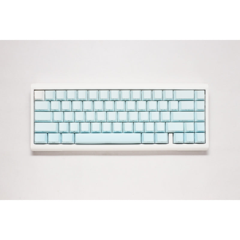 Afbeelding laden in galerijviewer, Ducky projectd tinker 65 - pom edition met qmk via rgb mechanisch toetsenbord (lichtblauw, us lay-out (qwerty), kailh box cream pro, 65%, rgb leds, double-shot pbt, hot-swappable pom, gasket mount)