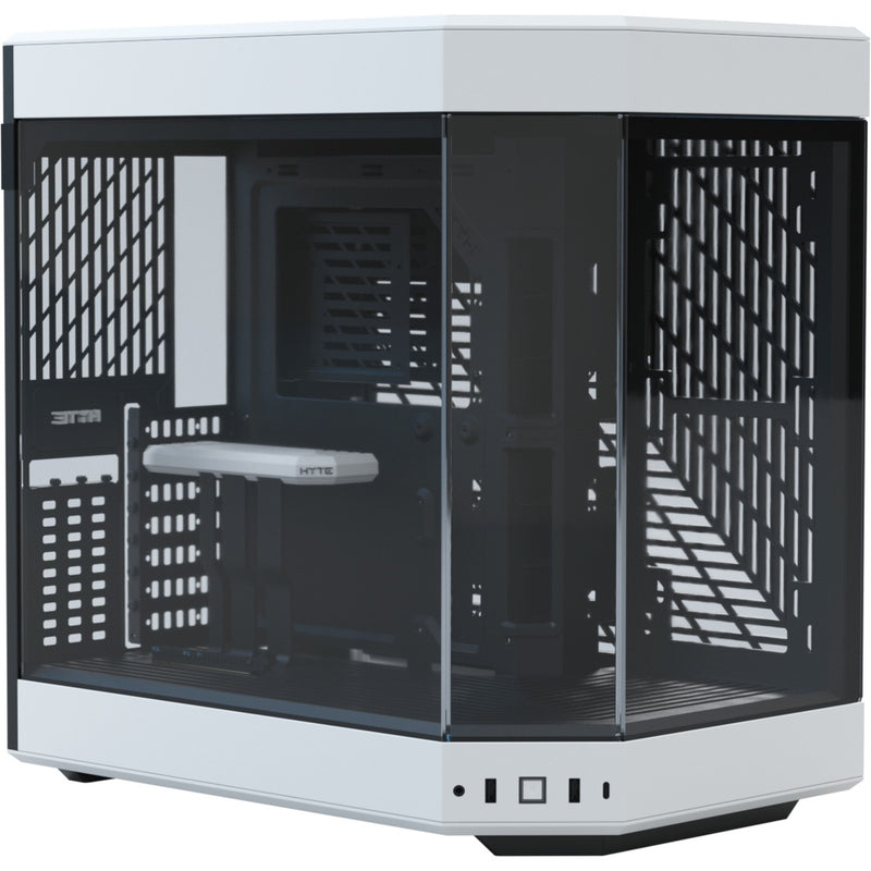 Afbeelding laden in galerijviewer, Hyte y60 midi tower behuizing (wit zwart | 3x usb-a | tempered glass)