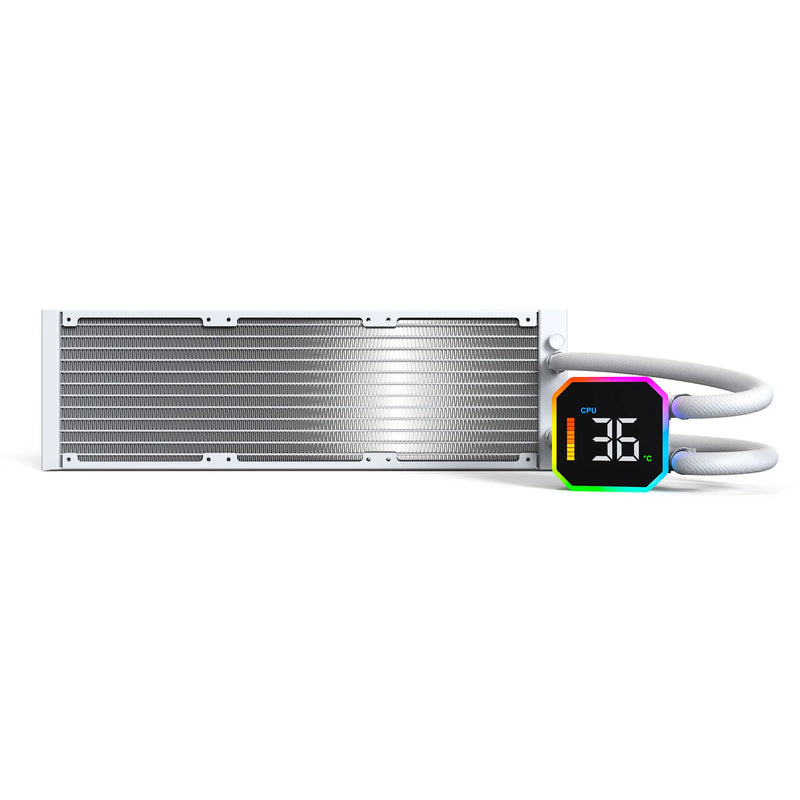 Afbeelding laden in galerijviewer, Montech hyperflow digital 360 waterkoeling (wit)