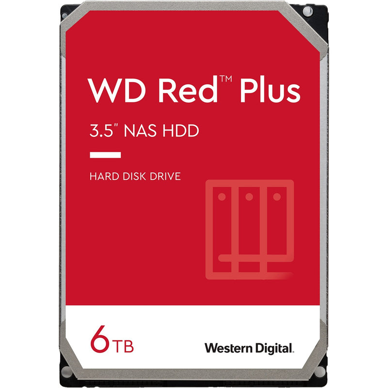 Afbeelding laden in galerijviewer, Wd red plus 6 tb harde schijf (60efpx, sata 600, 24 7, af)