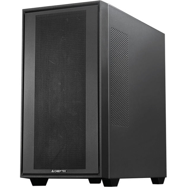 Afbeelding laden in galerijviewer, Chieftec night hunter midi tower behuizing (zwart | 2x usb-a | 1x usb-c | tempered glass)